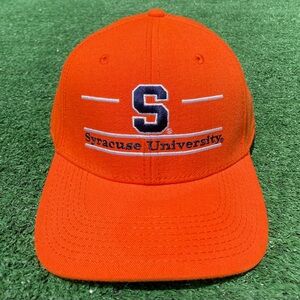 Vintage Y2K The Game Syracuse University Split Bar Snapback Hat